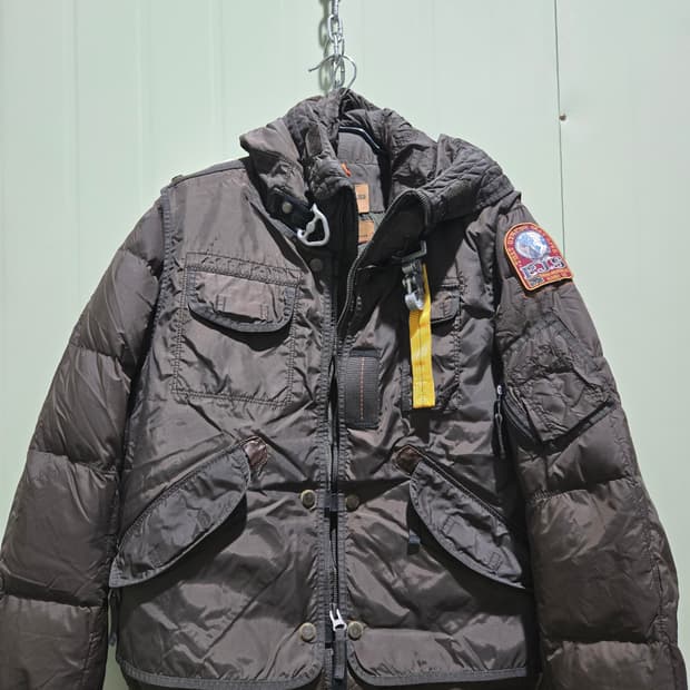 파라점퍼스 캐리어 후드패딩