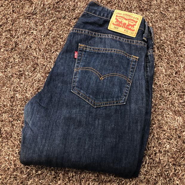 리바이스 569 데님 팬츠