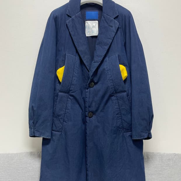 Document Indigo Padded Coat S