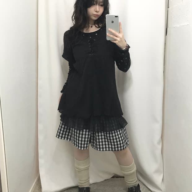 블랙 레이어드 코디 세트 🖤