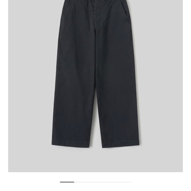 시오타 웨폰 치노블랙 (스톤워싱) 