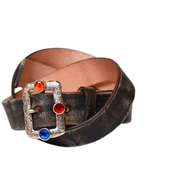 캐피탈 잼스톤 벨트, 스터드 버클 벨트 블랙 팔아요