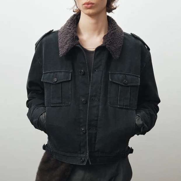 [52] 노이어 가먼트워싱 필드자켓 네이비