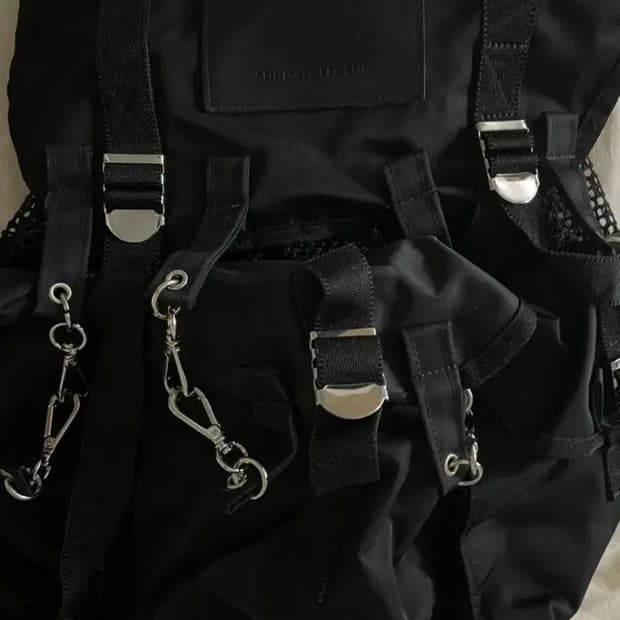 선데이오프클럽 메쉬 백팩