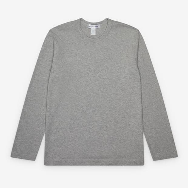 L 꼼데가르송 셔츠 포에버 롱슬리브 그레이