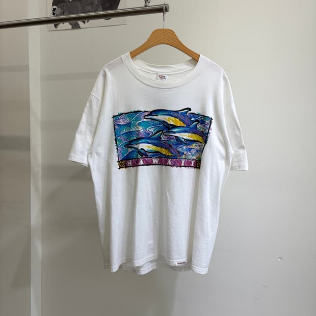 90's CRAZY SHIRT (Made in USA) 반팔티셔츠