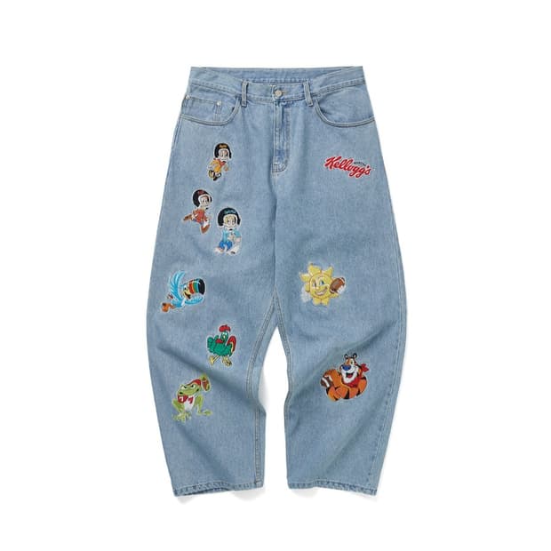 [M] 위캔더스 캘로그 데님팬츠