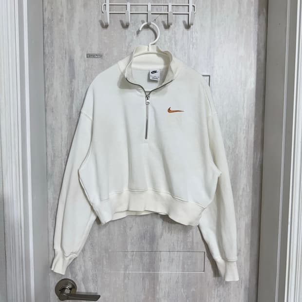 여성 M / 나이키 아노락 집업 맨투맨