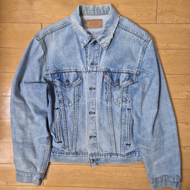 80's levis 리바이스 70506 데님자켓 Made in USA