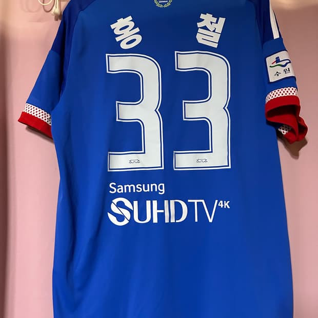 아디다스 수원 삼성 20주년 유니폼 아디다스반팔 아디다스 수원 삼성 홍철