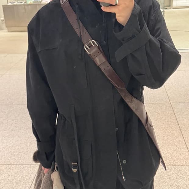 [XL] etce 스트랩 필드 자켓