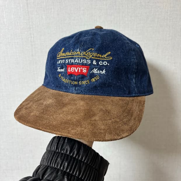 리바이스 데님 빈티지캡