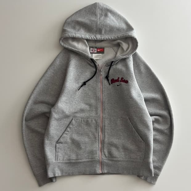 나이키 보스턴 레드삭스 후드 집업 M