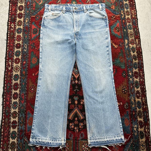 00's USA Made 빈티지 리바이스 517 오렌지탭 부츠컷