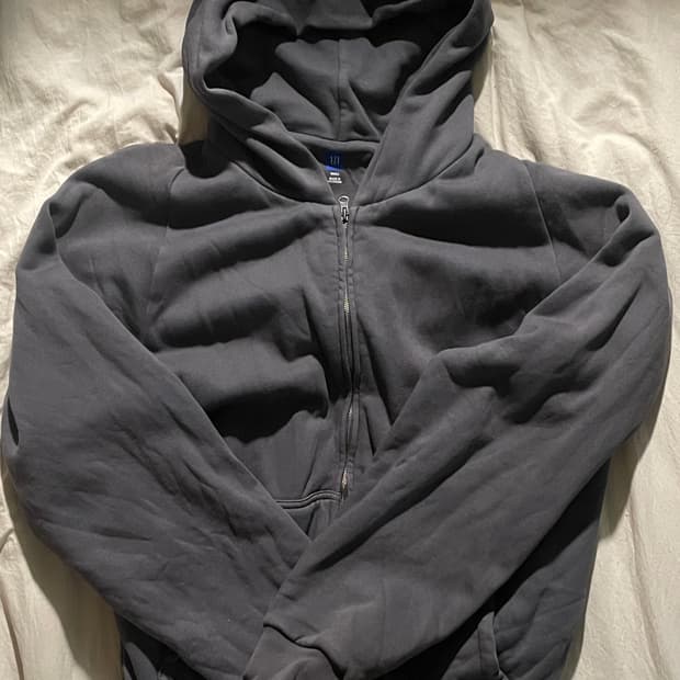 이지 YZY 집업 후드 다크그레이s