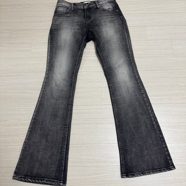 보헤미안서울 그레이 데님 팬츠 m