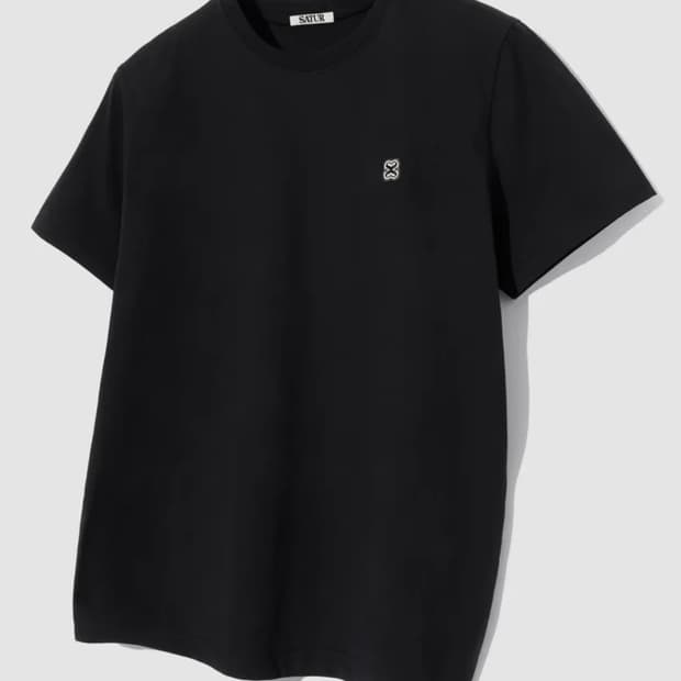 세터 반팔 티셔츠 올 데이 수피마 컴포트 블랙 XL 