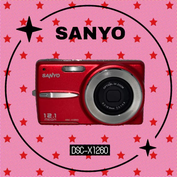 산요 Sanyo DSC-X1260 빈티지 디카 디지털카메라