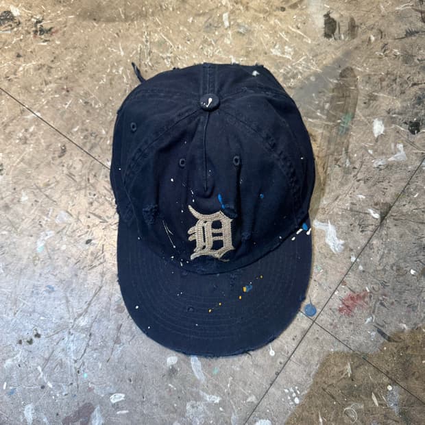 빈티지 커스텀 캡(belle 제작)