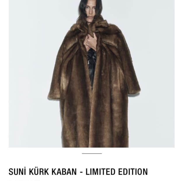 zara faux fur coat 자라 퍼자켓 퍼코트