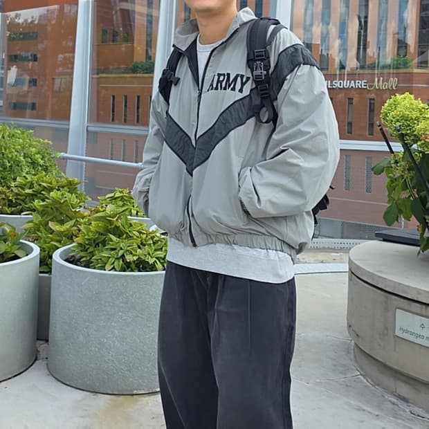 육군 ipfu자켓 ipfu바람막이 빈티지 바람막이 미군 바람막이 army