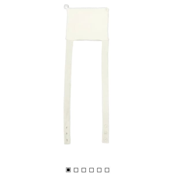 지초이 AW23 비니백 아이보리