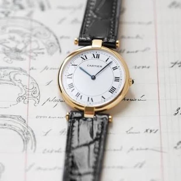 까르띠에 방돔 쿼츠 빈티지