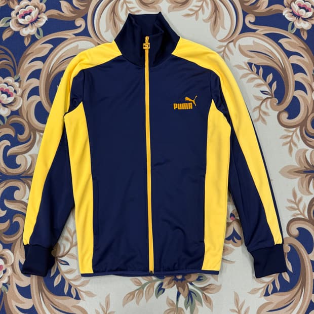 (M) 퓨마 PUMA 사이드라인 트랙탑 져지(네이비,남노)