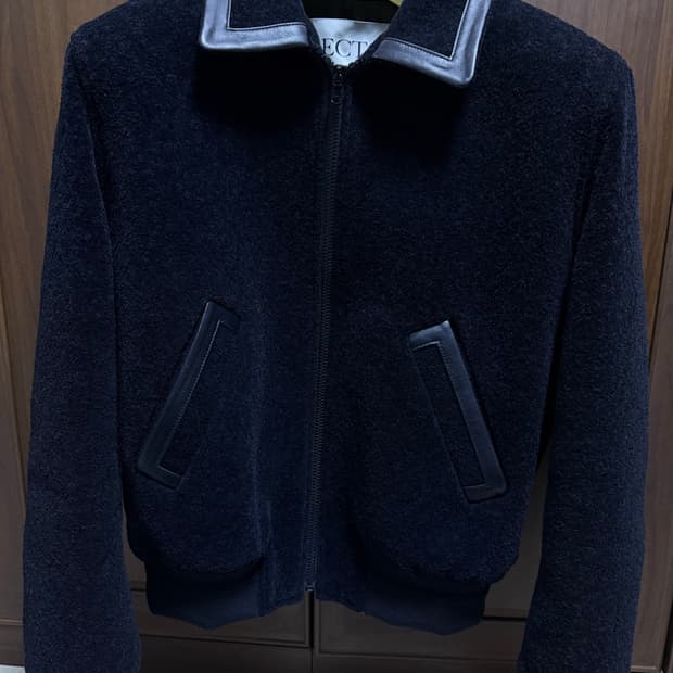 렉토 25FW 콘트라스트 벤 자켓 M 새상품급