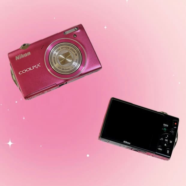 [*츄 디카!/작례O] 니콘 쿨픽스 S5100 핑크 빈티지 디지털 카메라