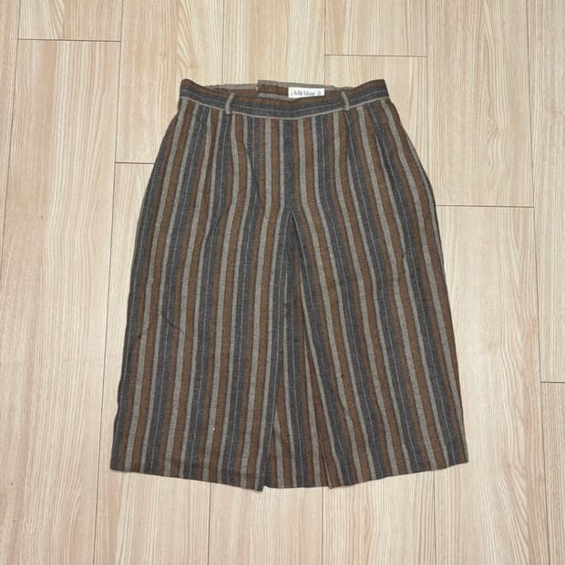 Christian Ada 스트라이프 미디 스커트