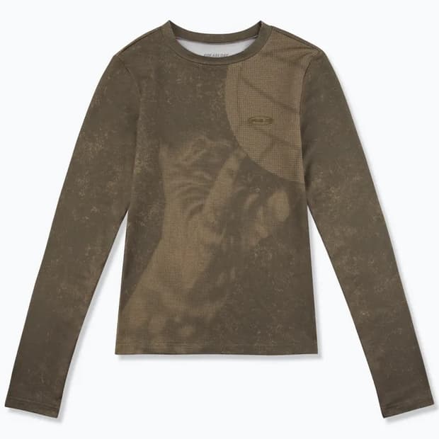 FAD TIGHTS TOP _ BROWN