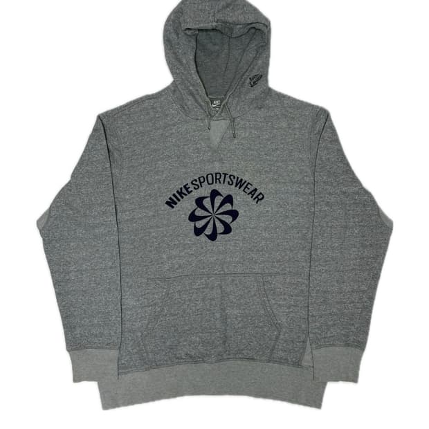 00s 나이키 스포츠 웨어 핀휠 라인 빈티지 후드
