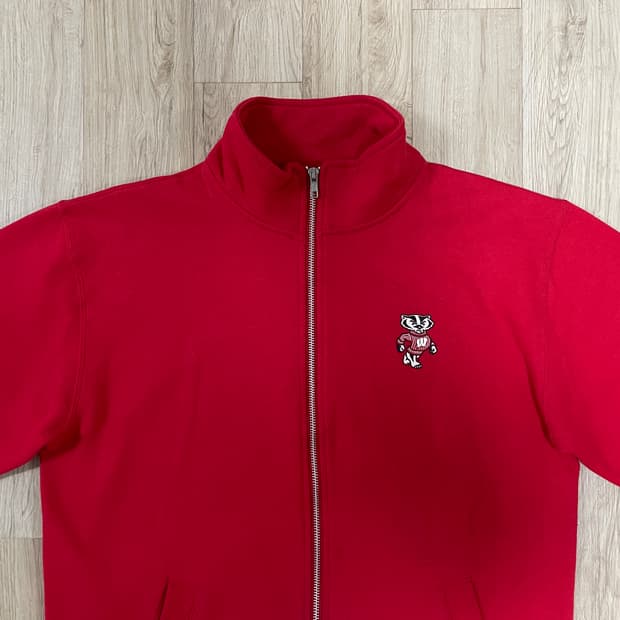 100) 90's 챔피온 미대학 위스콘신 스웻집업(RRL&LVC&폴로)