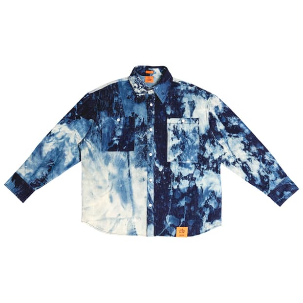 (M) S.R Studio 스털링루비 블리치드 소토 셔츠