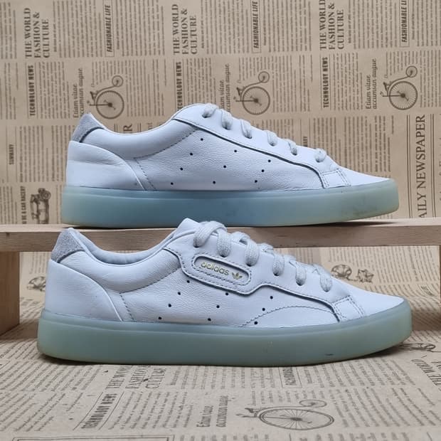 아디다스 슬릭 레더 여성스니커즈235