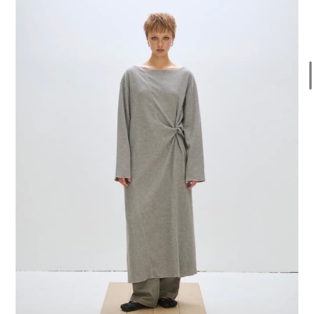 플리즈프로젝트 plzproject  maxi dress gray