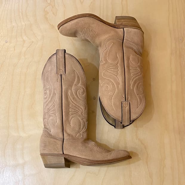 ABILENE western boots 웨스턴 스웨이드 부츠