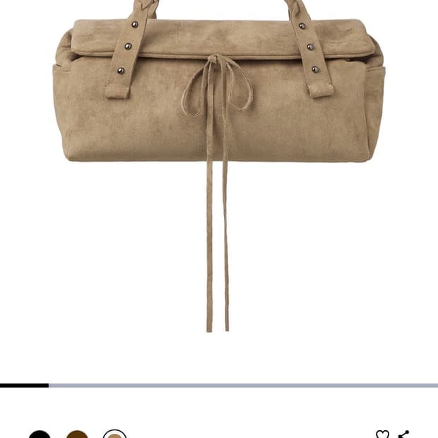 새상품) 다이닛 리본 디테일 숄더백 팝니다