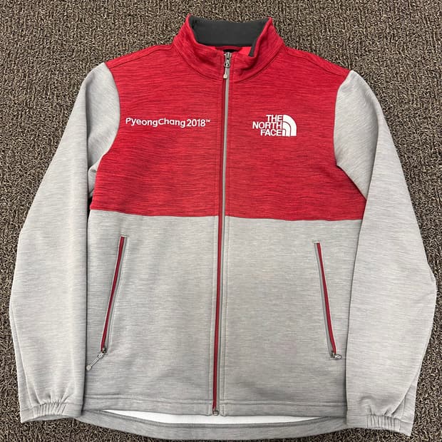 노스페이스 평창 2018 기모 집업 자켓 100(L)