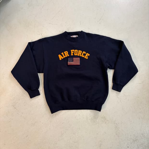 90s OARSMAN 미공군 빈티지 스웻셔츠 L