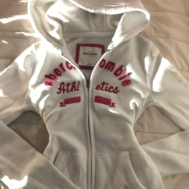 아베크롬비 슬림핏 후드집업xs