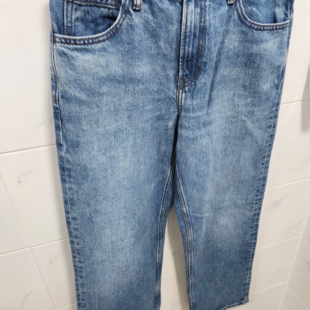 유니클로 jwa 스트레이트진 65블루 29사이즈