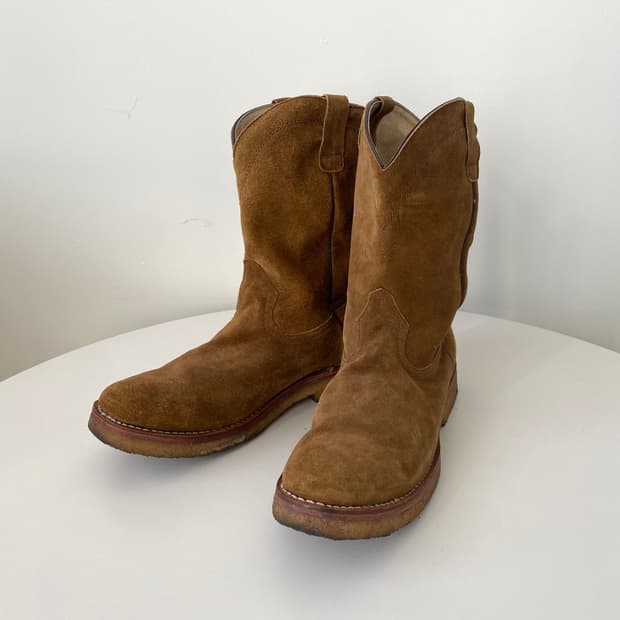 Santo Domingo 스웨이드 풀 온 부츠