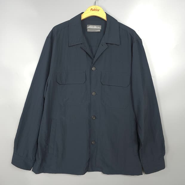 남성용 에디바우어 Eddie Bauer 사파리 셔츠 자켓 L