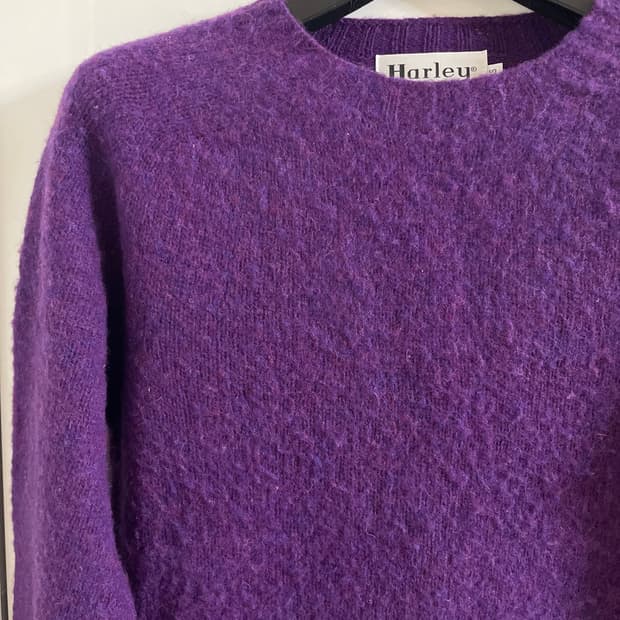 할리오브스코틀랜드 쉐기독 니트 XS