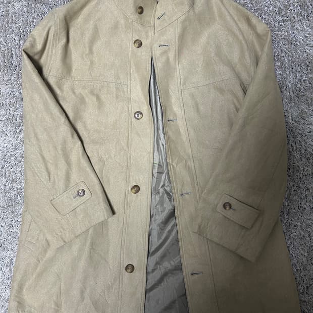 일본판 캐시미어 스웨이드코트 사이즈 105~110