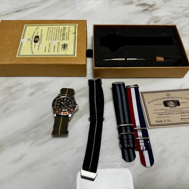 빈티지 감성의 정수, WMT 로얄마린 트로피칼 브라운