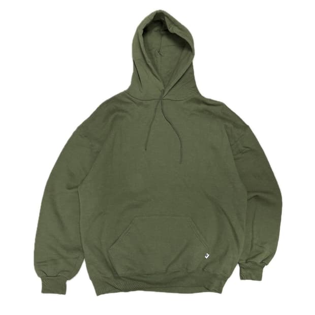 00s 러셀 후디 올리브