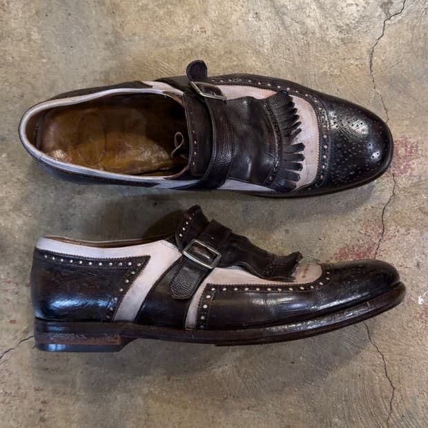 처치스 상하이 빈티지 더비슈즈